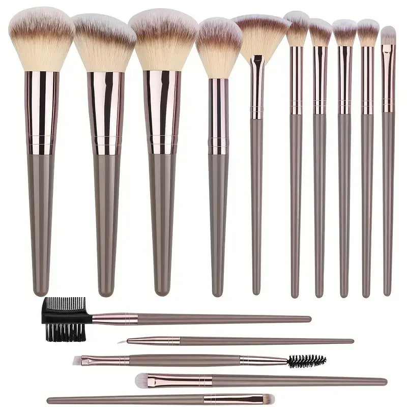 3-20Pcs Premium Makeup Brushes Set Soft Fluffy Beauty Cosmetic Foundation Makeup Brush Eyeshadow Blush Kabuki Make Up Tools mbzr