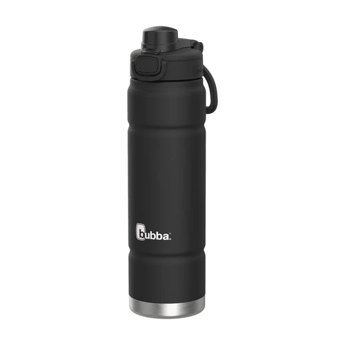 Vacuum Insulated Stainless Steel Water Bottle with Straw Leak Proof Wide Mouth Durable Handle BPA Free Travel Hiking Sports 24oz mbzr
