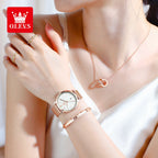 OLEVS 5869 Women Watch Fashion Simple Ultra Thin 6.5mm Quartz Women's Watch Top Brand Calendar Waterproof Women Luxury Watch mbzr