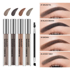 Lakerain Waterproof Eyebrow Gel Long Lasting Highly Pigmented Liquid Eyebrow Makeup Sweatproof Natural Black Brown mbzr