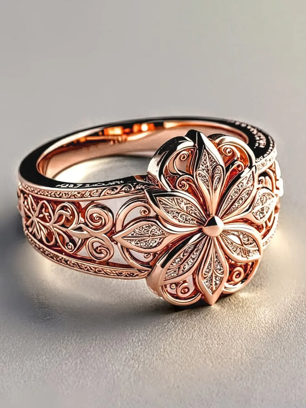 1 PC Romantic Ring For Women Promise Ring For Wedding Engagement Anniversary Party Jewelry Valentine's Day Gift