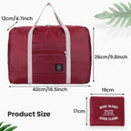 2 Pack Foldable Travel Duffel Bag for Airlines Carry on Bag Weekender Overnight Hospital Tote Bag Gym Duffel Bag Women Men mbzr