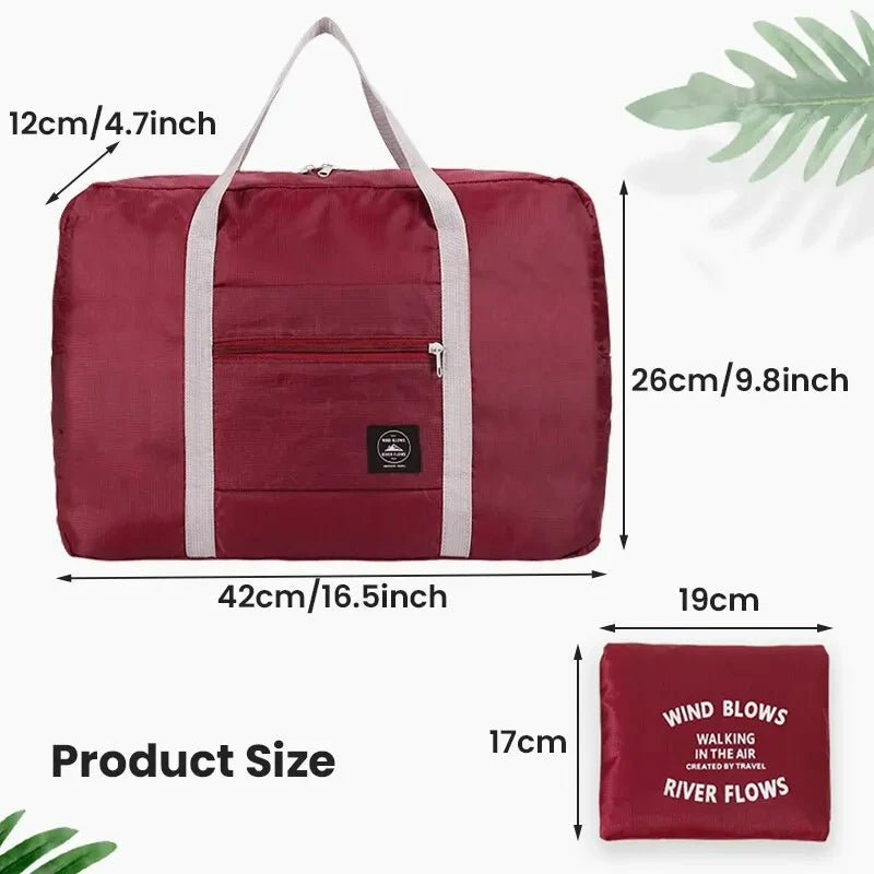 2 Pack Foldable Travel Duffel Bag for Airlines Carry on Bag Weekender Overnight Hospital Tote Bag Gym Duffel Bag Women Men mbzr
