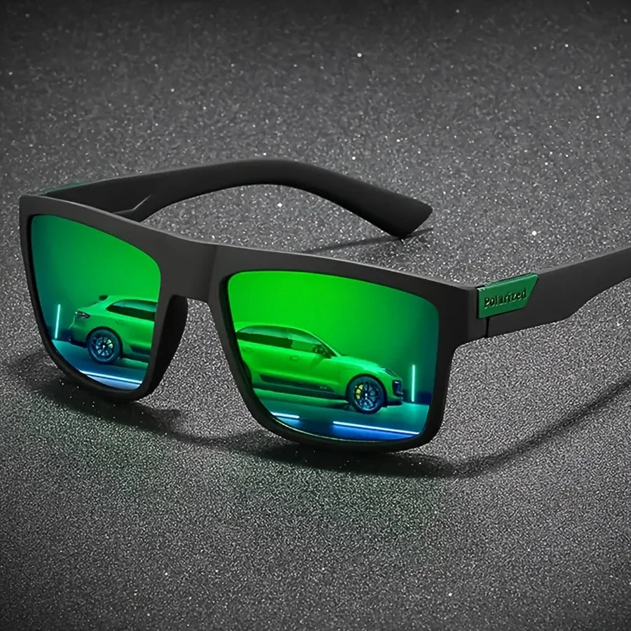 Punk Square Frame Sunglasses for Beach & Outdoor Sports