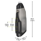 Bicycle Aerodynamic Water Bottle Bracket Set 600ml Bike Water Bottle Bicycle Water Bottle for Cycling & Sports mbzr