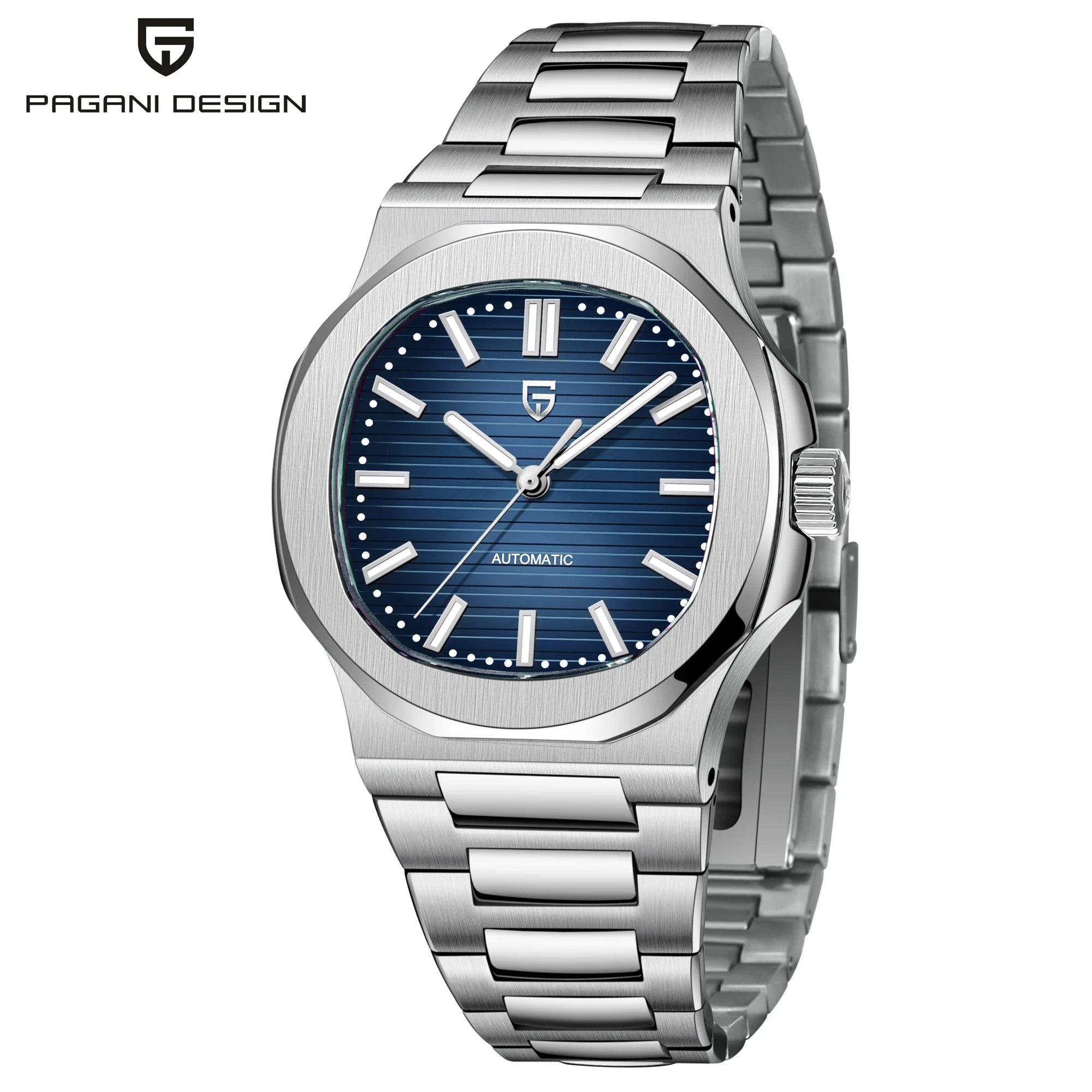 PAGANI DESIGN Top Luxury Automatic Watch For Men Mechanical Watches Men Sports Waterproof Sapphire Stainless Steel Reloj Hombre