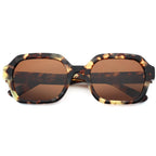 ZENOTTIC  Hexagon Handmade Acetate For Women Prescription Sunglasses Polarized UV400 TAC Lenses Retro Eyewear