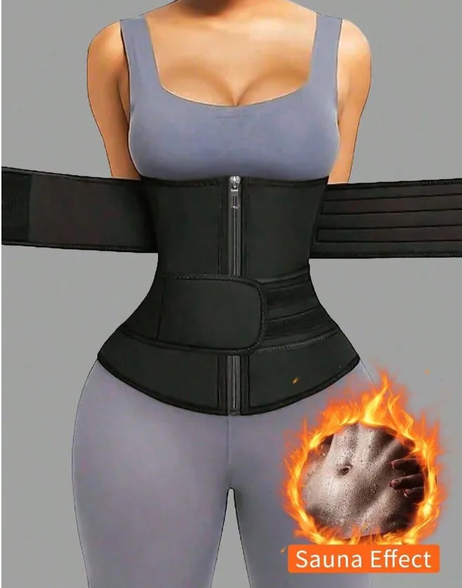 Fitness Sports Trainer Waist Belt Sauna Sweat Trimmer Waist Cincher Shapewear mbzr