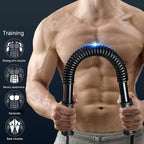 Spring Arm Strength Bar, Arm Strength Trainer, Chest Muscle Biceps Training Arm Strength Bar, Home Muscle Strength Training Tool mbzr