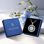 Compass Necklace 925 Sterling Silver Compass Celtic knot Pendant Talisman Jewelry Gifts  for Women Men Graduation Birthday mbzr