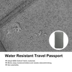 Travel Passport Wallet 12Cells Ticket ID Credit Card Holder Water Repellent Documents Phone Organizer mbzr