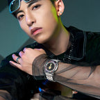 Mark Fairwhale 2026 Fashion Quartz Watches for man Rotatable Flag Dial Waterproof Luminous Wheel Fashion relógios masculino