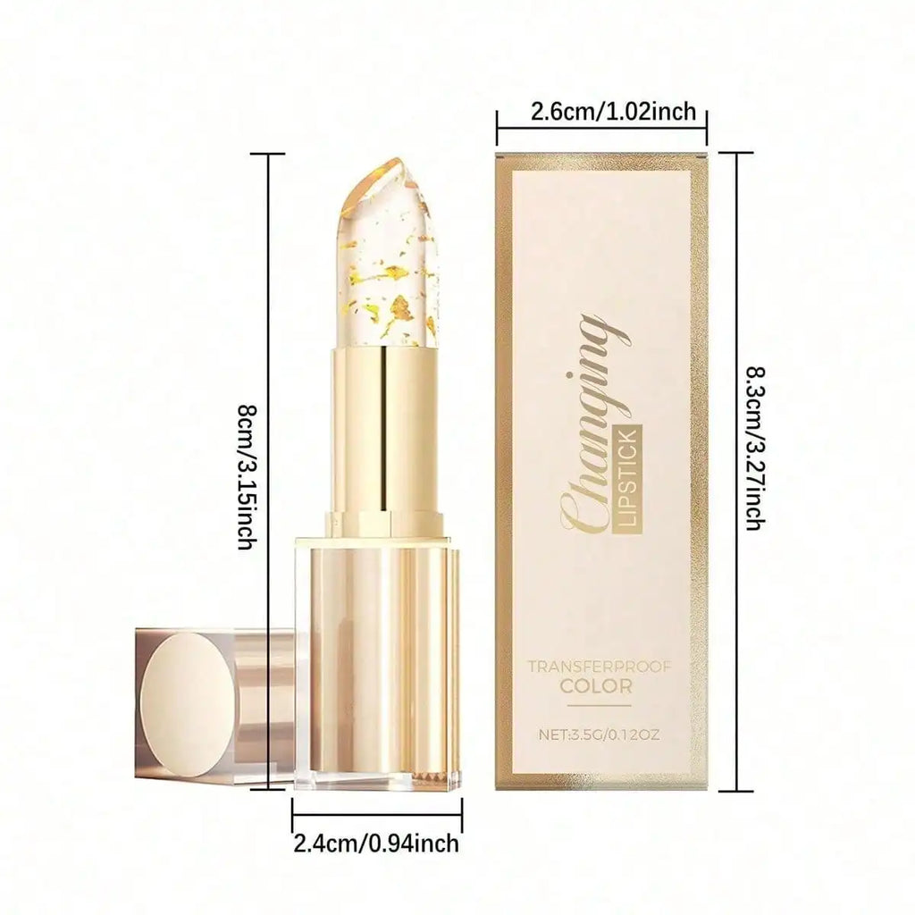Transferproof Color Changing Lipstick, Relieves Dry Chapped Lips And Boosts Lip Fullness, Long-Lasting Non-Greasy Moisturizing Formula With Smooth Gliding Texture, Ideal Beauty Gift mbzr