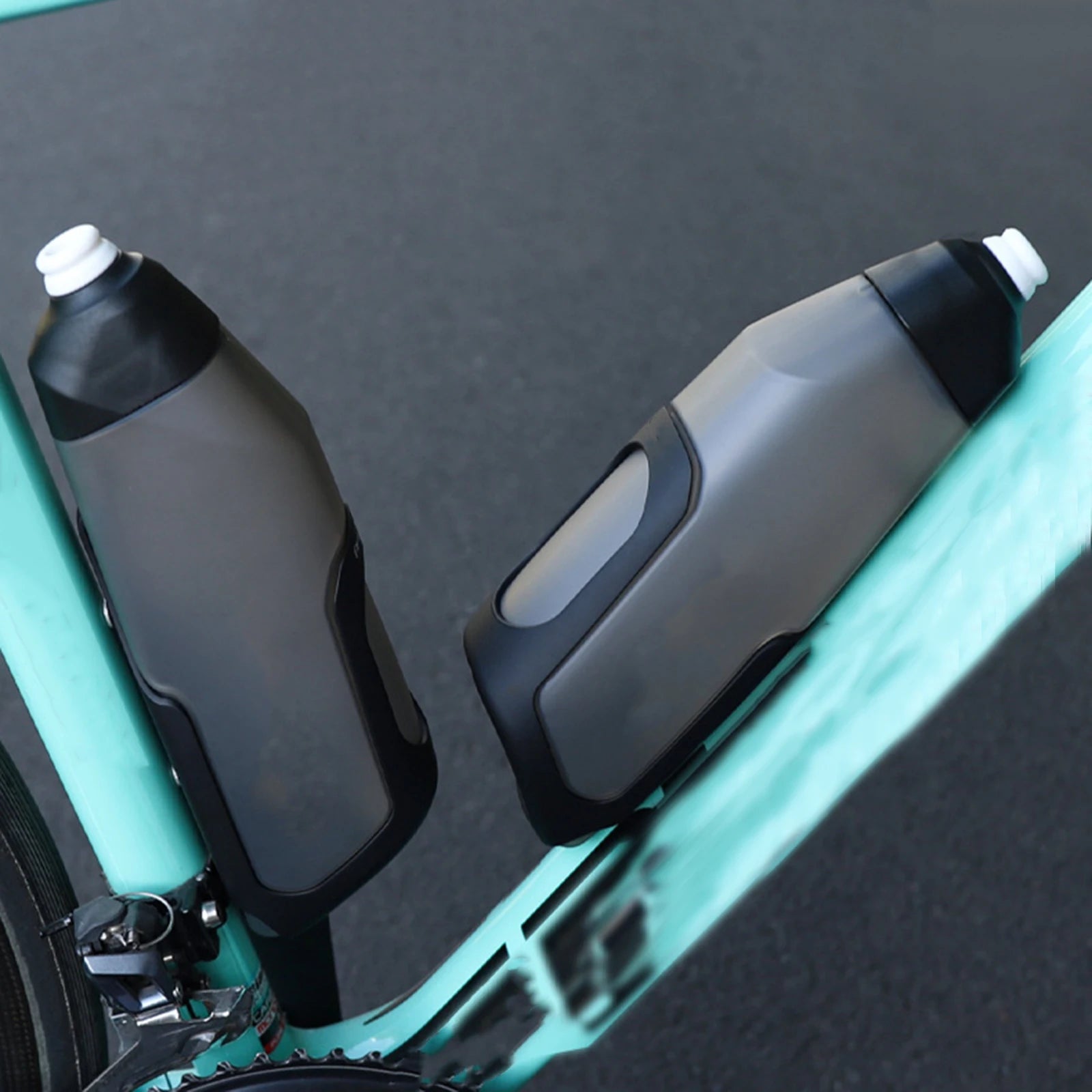 Bicycle Aerodynamic Water Bottle Bracket Set 600ml Bike Water Bottle Bicycle Water Bottle for Cycling & Sports mbzr