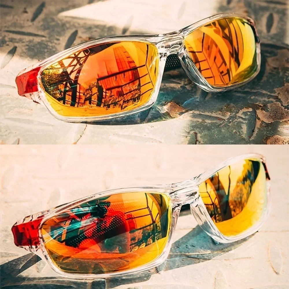 Sports Polarized Sunglasses for Men Lightweight Night Vision Male Shades Cycling Driving Fishing Fashion Mirror Sunglass De Sol mbzr