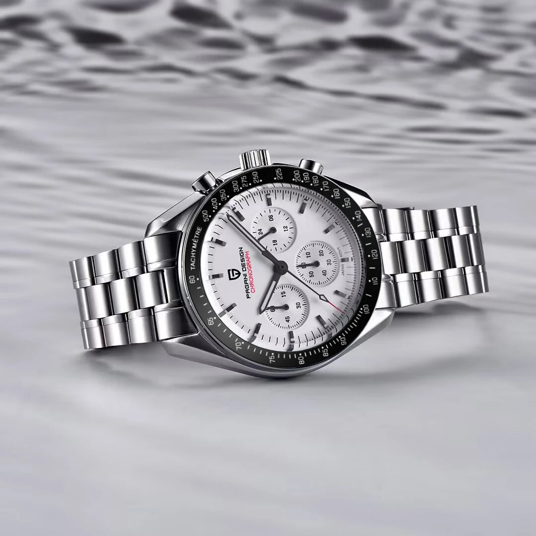 2026 New PAGANI DESIGN 1701 V5 Men's Watches Luxury Quartz Watch Men Sports Speed Chronograph AR Sapphire glass 100M Waterproof