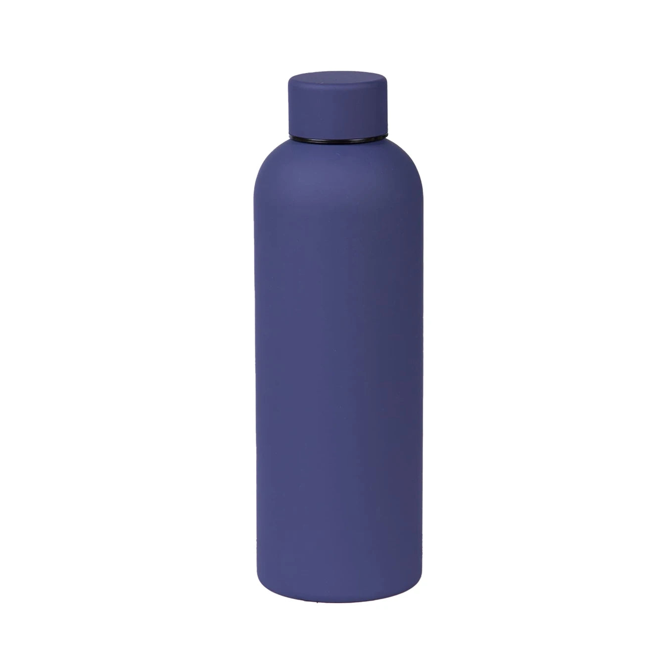 500/750ML Small Mouth Thermos Cup, Outdoor Stainless Steel Bottle, Rubber Paint Sports Kettle, Thickened Double Water Cup mbzr
