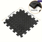 EVA Interlocking Foam Floor Tiles 30x30cm Non-Slip Gym Mat Puzzle Flooring for Home Workout Yoga Equipment Protection 4/16Pcs mbzr