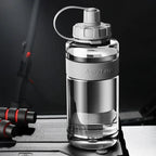2 Liter Big Water Bottle With Straw 2L/1.5L/1L Large Capacity School Gym Sports Drinking Bottles Fitness botella de agua 물병 mbzr