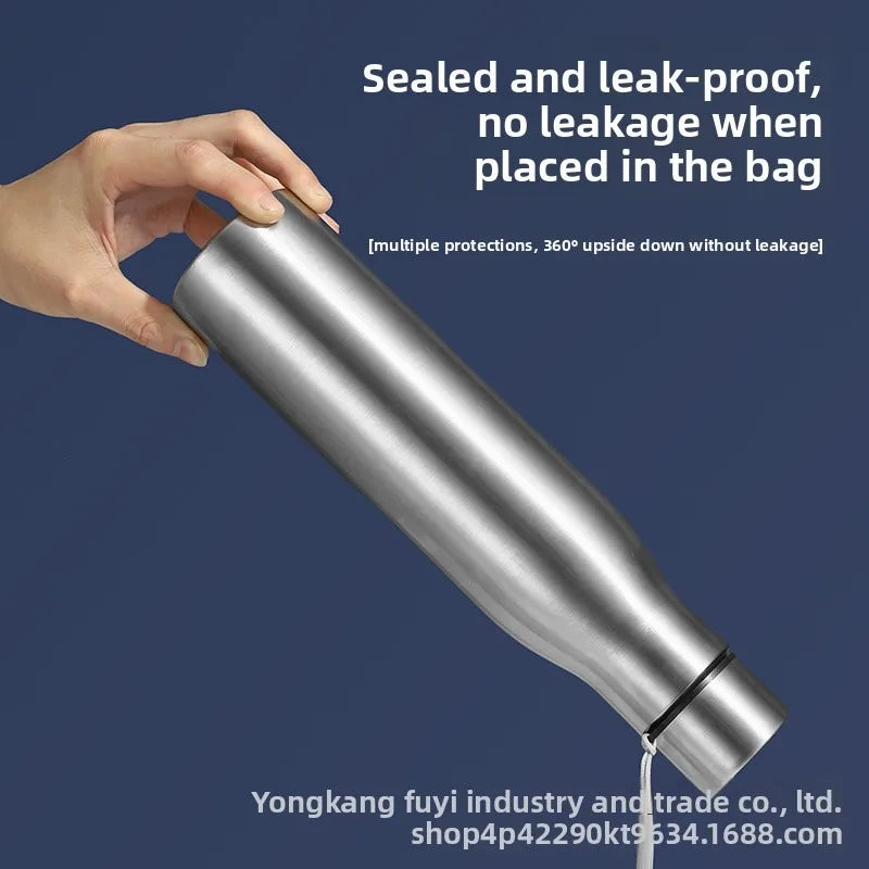 Stainless Steel Metal Water Bottle 33ozSports Water Bottle Single Wall Cold Water Bottle Reusable Leakproof Stainless Steel mbzr