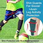 Loogdeel 1PCS Football Shin Guard Socks Sleeves with Foam,Calf Compression Sleeve Honeycomb Pads,Sports Legging&Soccer Equipment mbzr