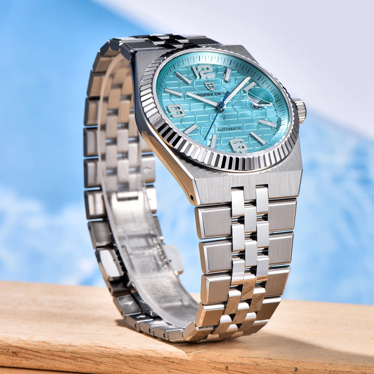 PAGANI DESIGN New Watches 3D Rhombus Dial Luxury Automatic Watch For Men Fashion AR Sapphire crystal Mechanical Wrist watch 2026