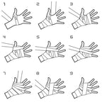 2PCS 1.5/2/3/5M Boxing Training Bandages Cotton Sports Bandages Sanda Kick Boxing Mma Hand Gloves Wraps Belt Boxing Sports Strap mbzr