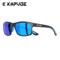 KAPVOE Anti-Glare Polarized Cycling Sunglasses Fashion Men Women Ultralight Fishing Glasses MTB Bicycle Marathon Sports Glasses Large-Frame Sports Running UV400 Goggles