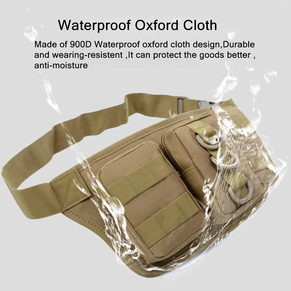 Tactical Molle Shoulder Waist Bag Waterproof Sling Pack Tactical Versipack mbzr