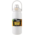 Portable Thermos with Straw 304 Stainless Steel Thermal Mug Tumbler Coffee Cup Sports Vacuum Flasks Cold and Hot Water Bottle mbzr