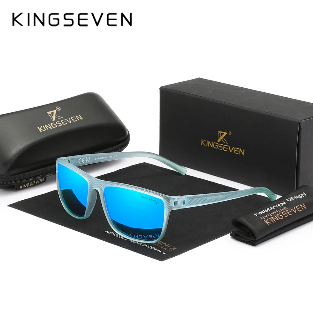 KINGSEVEN Polarized Sunglasses Women Driving Classic Square Frame Sun Glasses sunglasses for Men Outdoor Travel