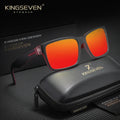 KINGSEVEN Square Frames Fashion Sunglasses For Women Men Driving Polarized UV400 Glasses Outdoor Protective Sports Eyewear