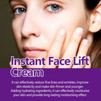 Instant Face Lift Cream Tightening Lifting Anti-Wrinkle Firming Moisturizer Smoothing Fine Lines Wrinkles Brightening Improve Dull Skin All Skin Types Daily Face Neck Eye Firming Treatment mbzr