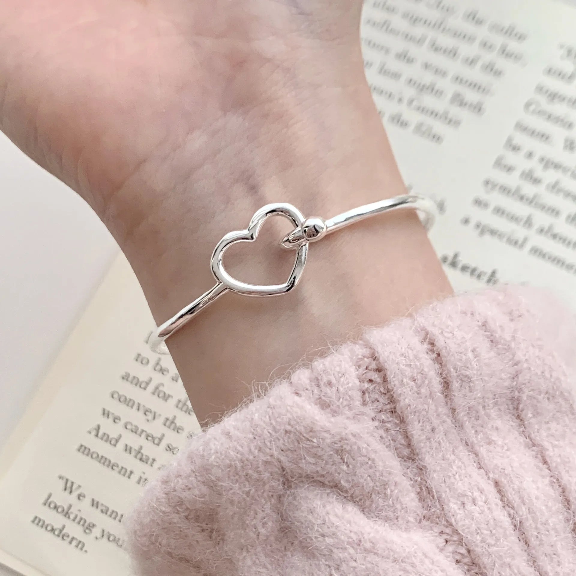 925 Sterling Silver Bracelet Rose Flower Linked Vintage Punk Adjustable Chain For Woman Girl Jewelry Gift Dropship Wholesale