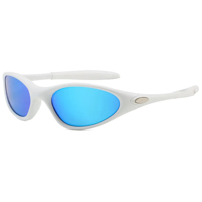 Classic Oval Shape Sunglasses 2026 Unisex Vintage Design for Outdoor Activities Biking Driving Sun Protection Glasses mbzr