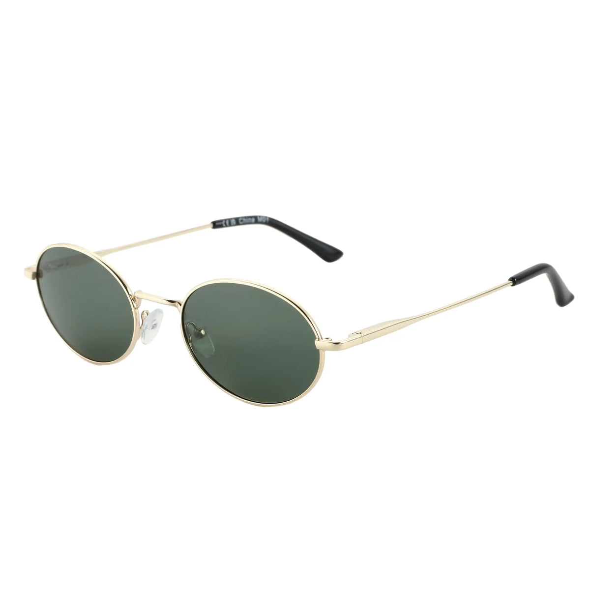 ZENOTTIC Oval Retro Unisex Sunglasses UV400 Polarized Glasses Vintage Style Classic Shades