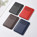 Men's Slim Minimalist Front Pocket Wallets RFID Blocking Credit Card Holder Portable Leather Wallets mbzr