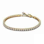 Hot selling 925 Sterling Silver Exquisite Stars Heart-shaped All Zircon Tennis Bracelet Luxurious Charm Bracelet Surprise Gifts mbzr