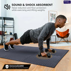 EVA Interlocking Foam Floor Tiles 30x30cm Non-Slip Gym Mat Puzzle Flooring for Home Workout Yoga Equipment Protection 4/16Pcs mbzr