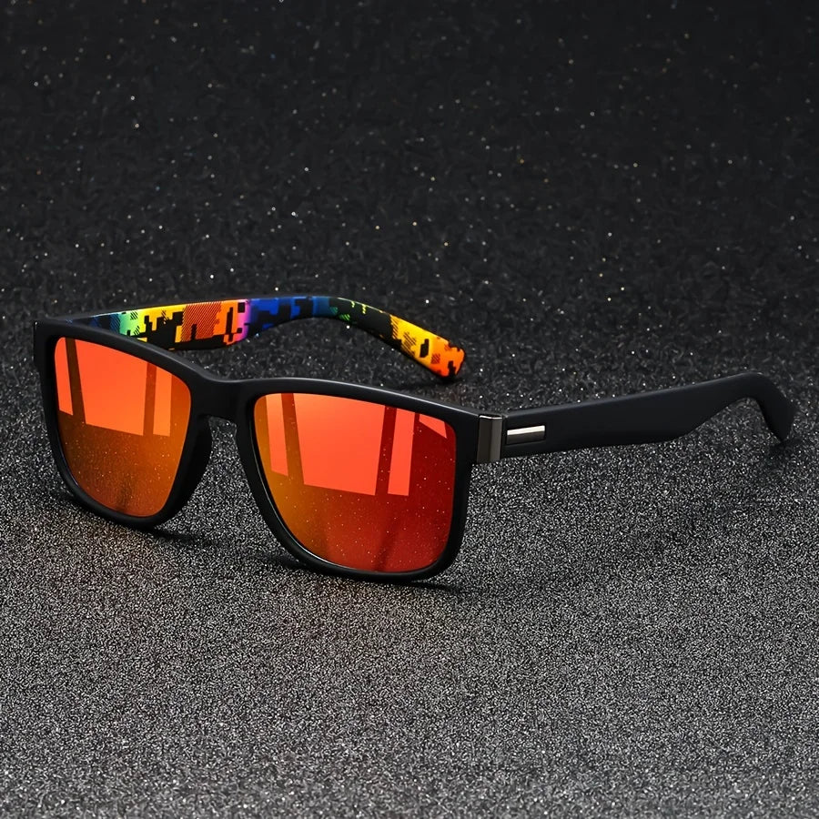 Fashion Vintage Square Polarized Sunglasses Luxury Brand Designer Driver's Eyewear UV400