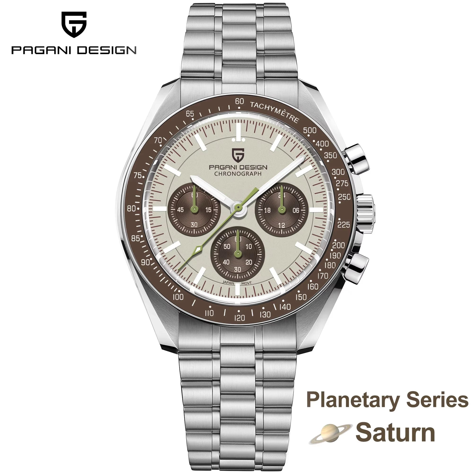 2026 New PAGANI DESIGN 1701 V5 Men's Watches Luxury Quartz Watch Men Sports Speed Chronograph AR Sapphire glass 100M Waterproof