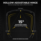 Premium Square Polarized Sunglasses - Spring Hinge Design, Comfort Fit for Cycling, Fishing, Beach & Daily Wear