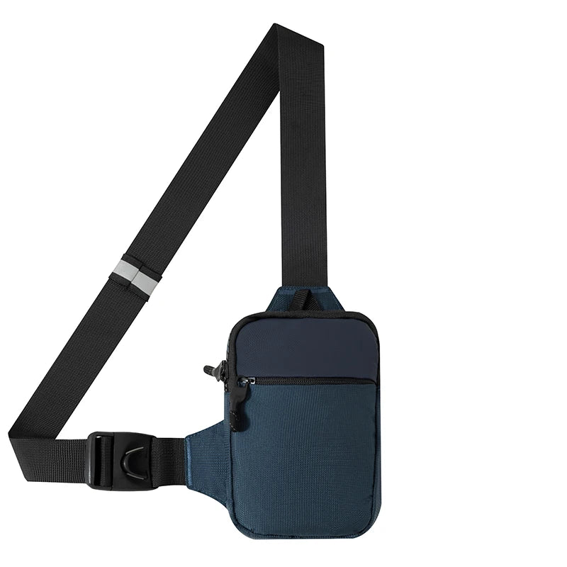 Mini Nylon Crossbody Bag for Men And Women Mobile Chest Pack Fashionable And Versatile Small Shoulder Bag canvas bag mbzr