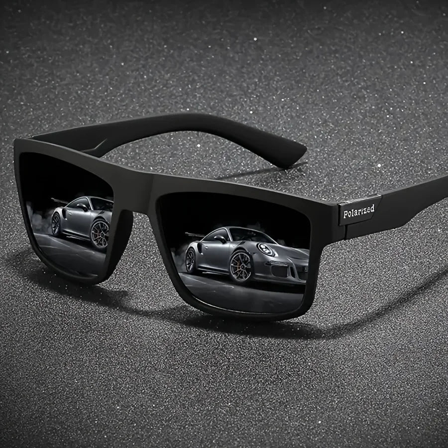 Punk Square Frame Sunglasses for Beach & Outdoor Sports