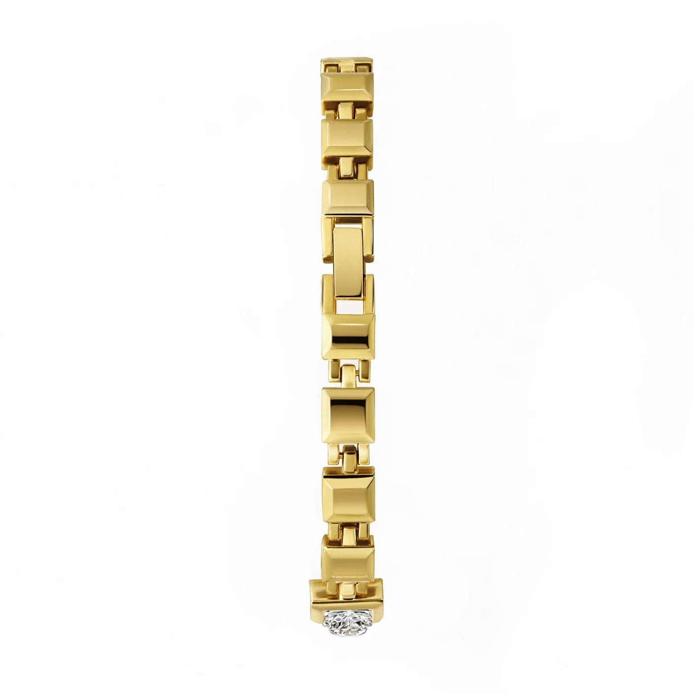 Diamond Studded Fashion Luxury Women Watch with Gift Box & Watch Adjustment Tool, Simple Green Square Dial Waterproof Temperament Female Quartz Wristwatch