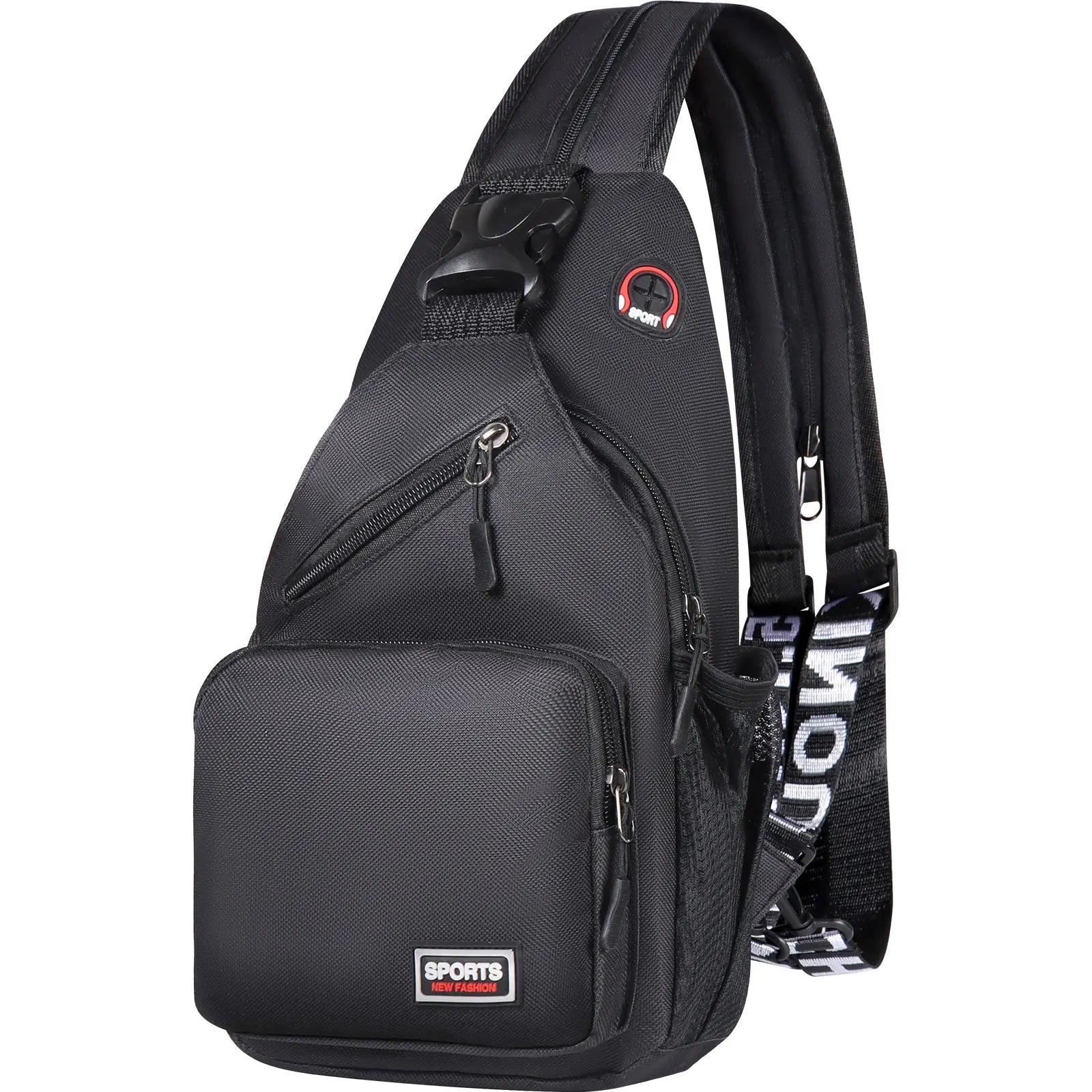 Large Capacity Chest Sloping Backpack Fashionable Sports Leisure Design Multifunctional mbzr