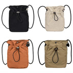 Nylon Crossbody Bag Soft Mini Phone Wallet Multifunctional Square Shoulder Bag Crossbody Purse Canvas Purse Messenger Bag mbzr