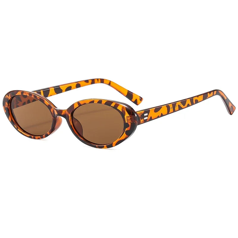 Fashion Small Oval Sunglasses Women Classic Vintage Men Sun Glasses UV400 Female Shades mbzr