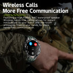 SENBONO AMOLED Smart Watch for Men 1100mAh Battery 25+Day Use Time Compass IP68 Waterproof Sport Men‘s Smartwatch for Men Women