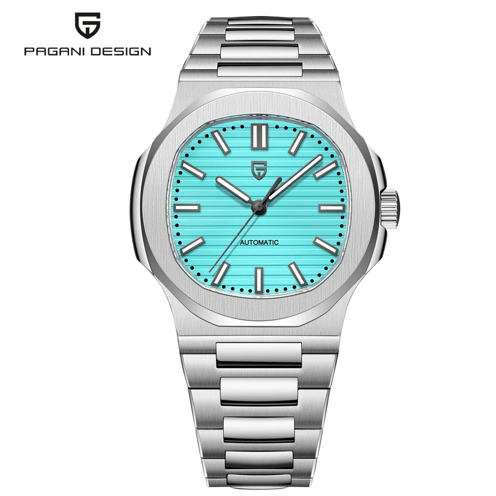 PAGANI DESIGN New Men's Watches Luxury Rose Gold Automatic Watch For Men Mechanical Wristwatch Waterproof AR Sapphire Clock 2026